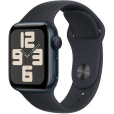 Apple Watch SE 2 2023 40mm GPS Midnight Aluminum Case with Midnight Sport Band - S/M